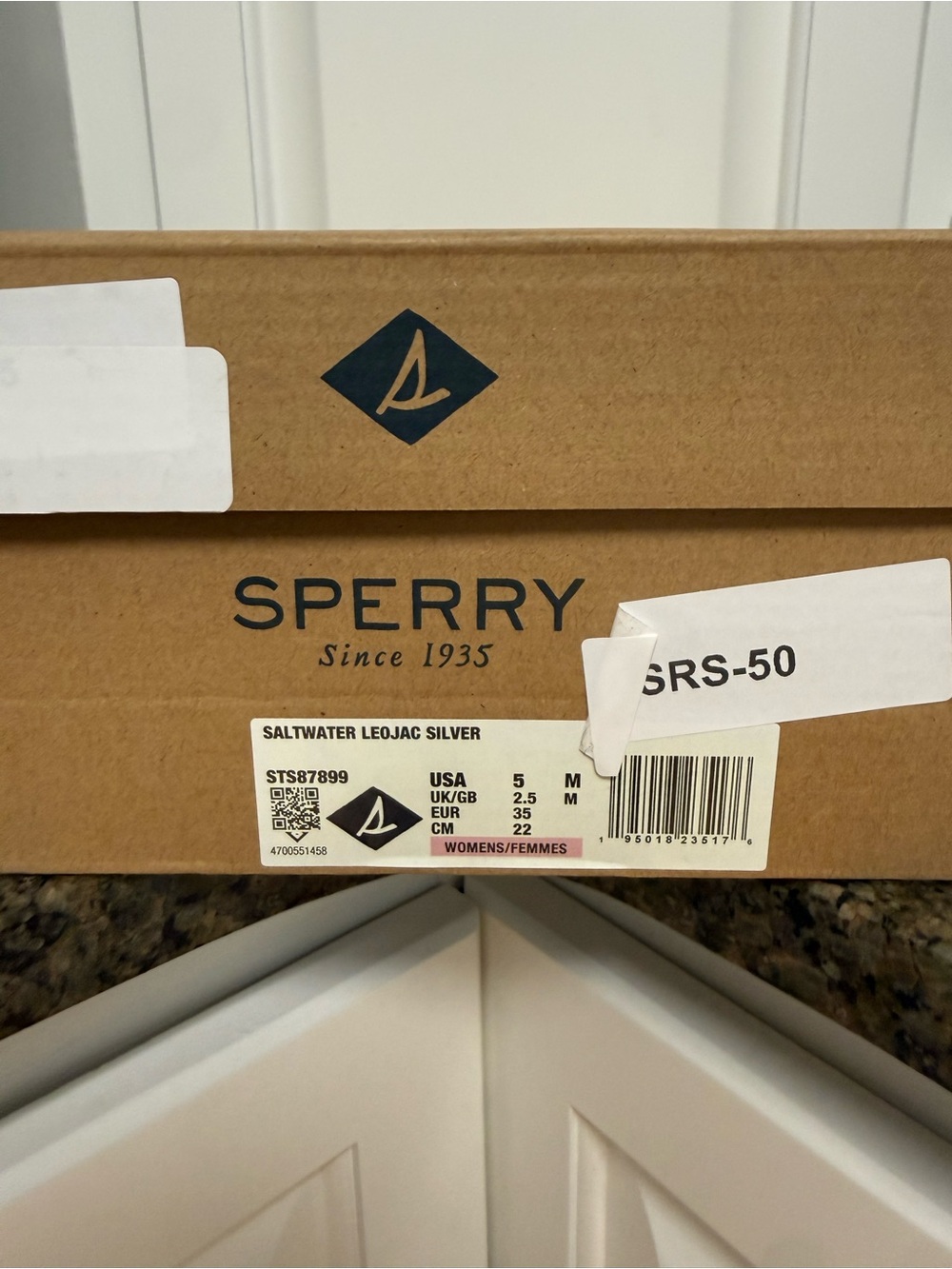 Sperry Saltwater LeoJac Silver Boots Leopard Grey New In Box Women’s Size 5 - Picture 5 of 5